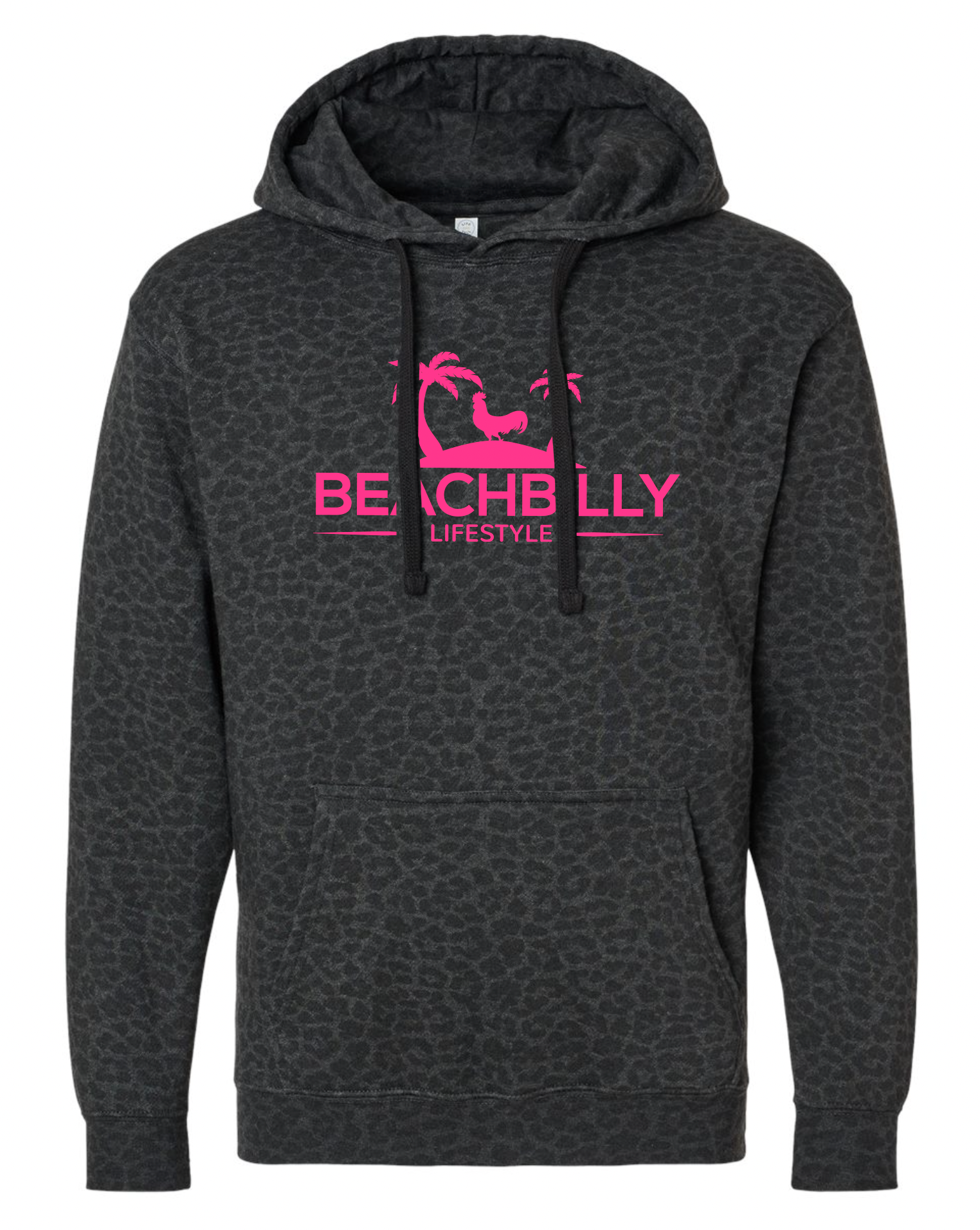 Leopard Logo Hoodie